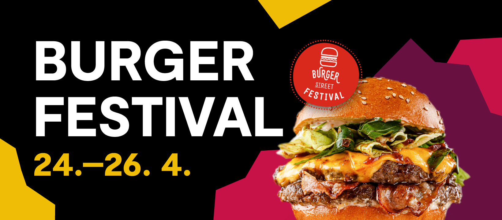 Burger Festival v Galerii Šantovka, 24.–26. dubna 2026