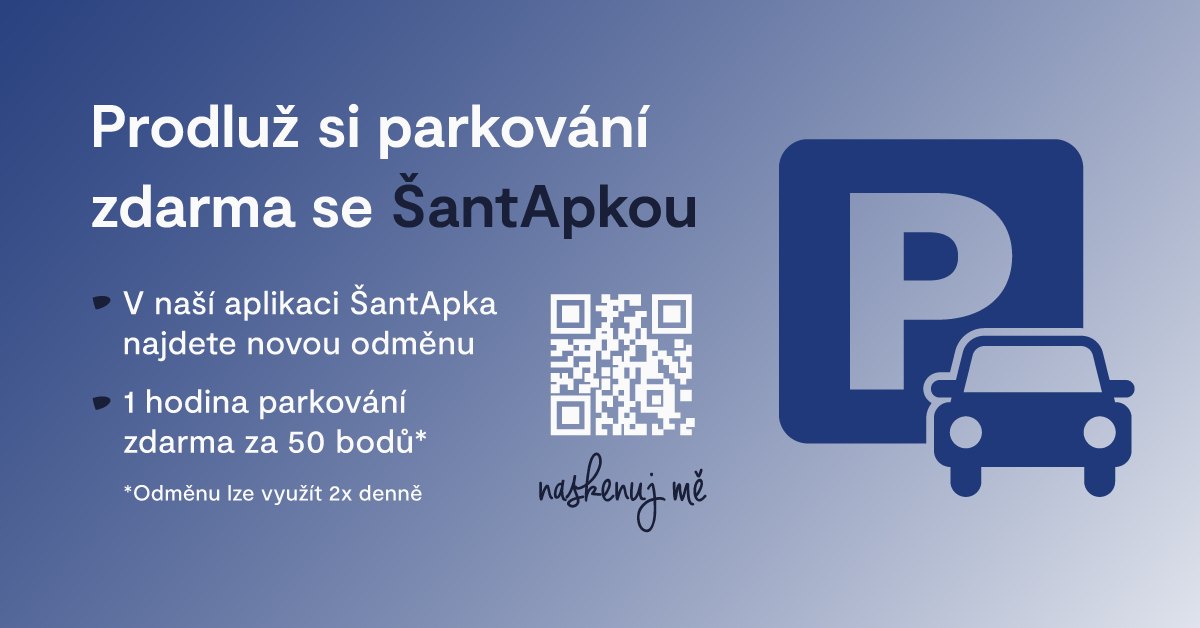 Prodlužte si parkování zdarma