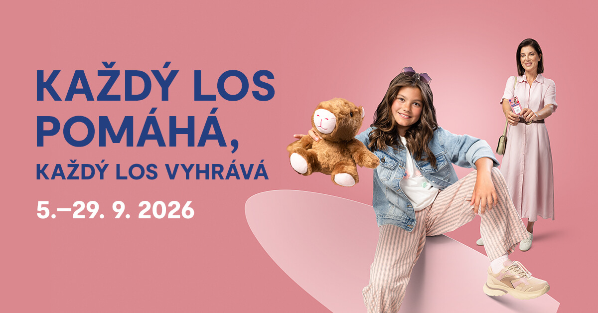 Každý los pomáhá, každý los vyhrává — 5.–29. září 2026