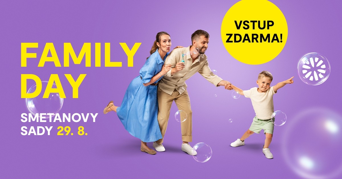 Šantovka Family Day — sobota 29. srpna 2026, Smetanovy sady, vstup zdarma